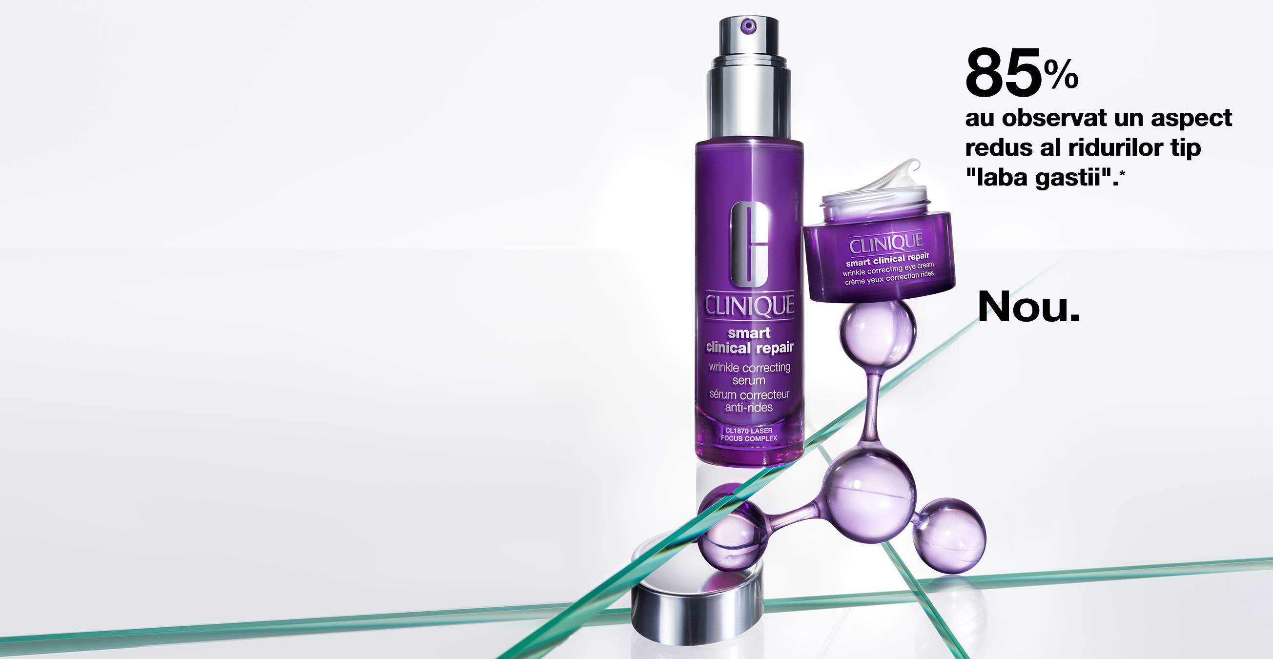 85% say crow’s feet look reduced.* NEW!