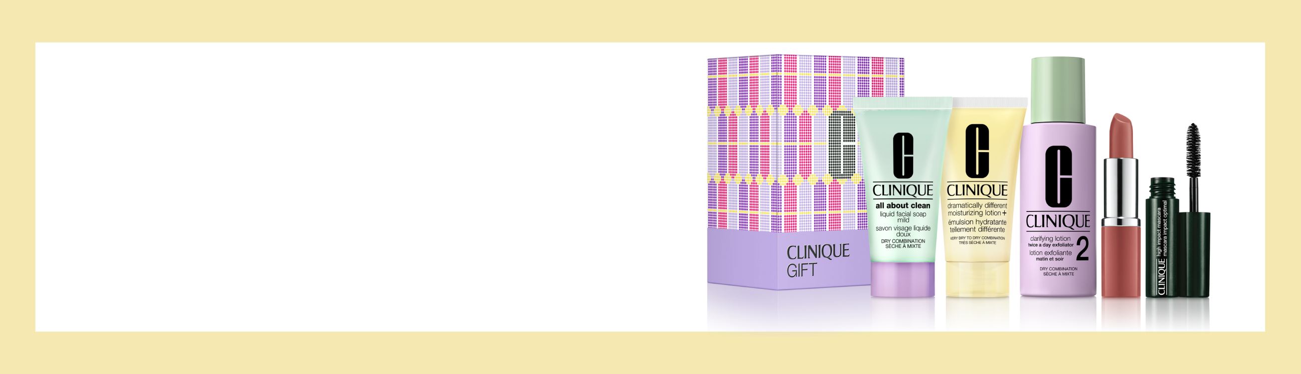 CADOU Set cu 5 mini-produse Clinique
