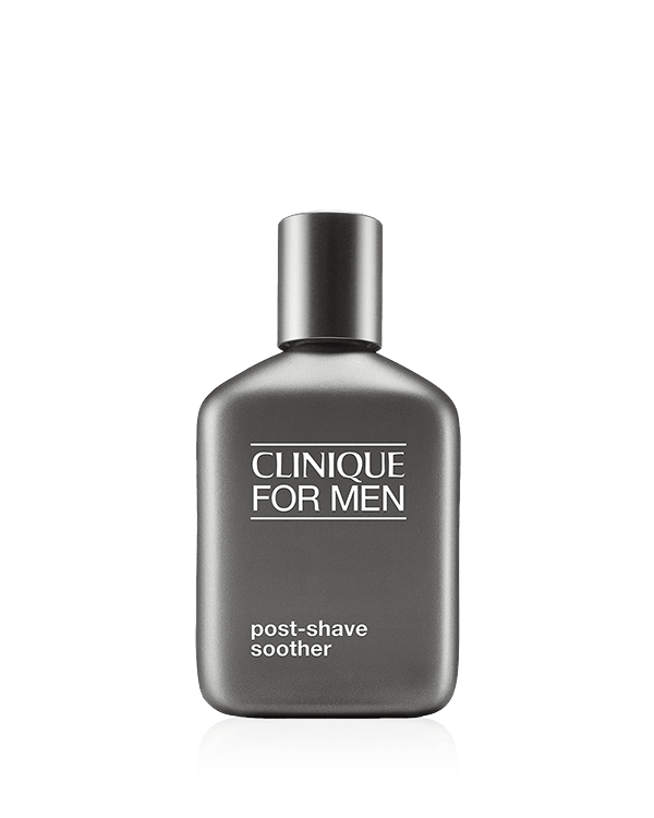 Clinique For Men&amp;trade; Post-Shave Soother, Formula bogata in aloe ajuta la calmarea iritatiei provocate de lama de ras si la calmarea uscaciunii.