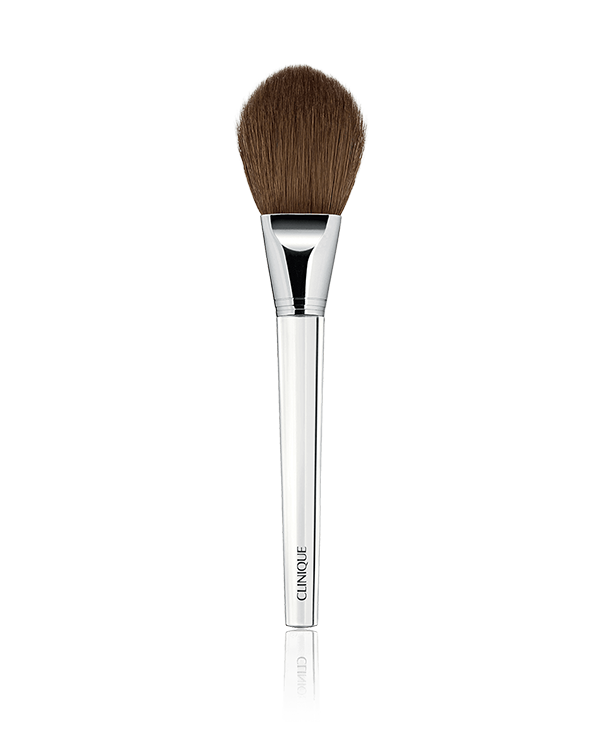 Powder Foundation Brush, Pensula ascutita unica, cu peri naturali pentru aplicare uniforma fara cusur a fondului de ten pudra. Tehnologie antibacteriana.