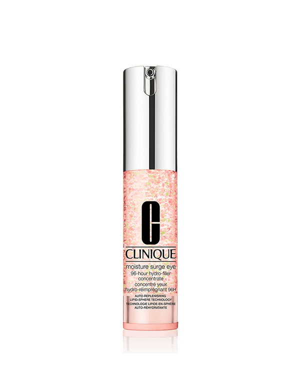 Moisture Surge Eye™ 96-Hour Hydro-Filler Concentrate, Un gel ultrausor care ajuta zona ochilor sa isi restaureze propria hidratare pentru 96 de ore de hidratare intensa care estompeaza liniile fine.