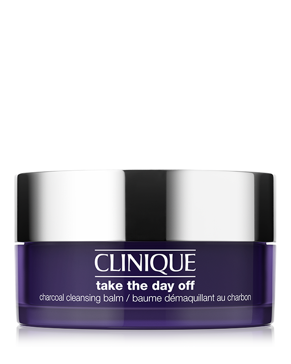 NEW Take The Day Off™ Charcoal Cleansing Balm, Demachiantul nostru #1 intr-o formula de balsam matasos care dizolva delicat machiajul. Acum cu carbune Japonez detoxifiant.