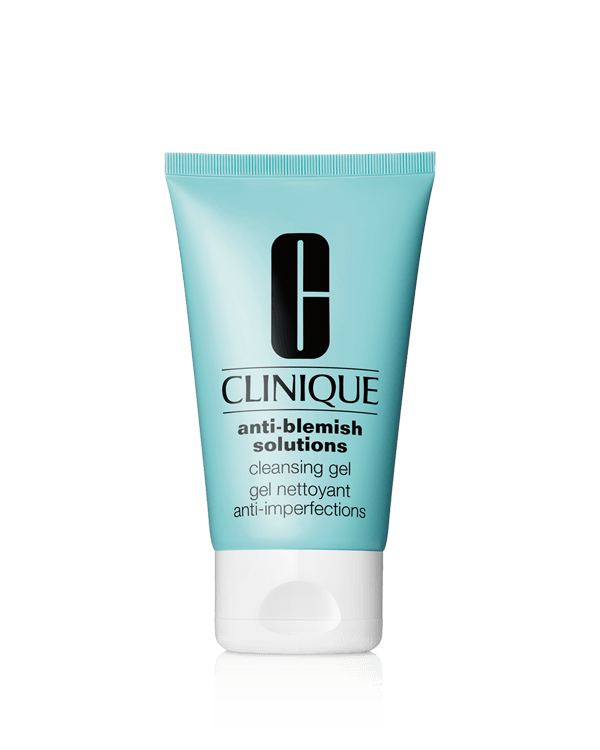 Anti-Blemish Solutions™ Cleansing Gel, Produs de curatare gel cu textura usoara, spumoasa, ajuta la indepartarea imperfectiunilor si la prevenirea viitoarelor eruptii.