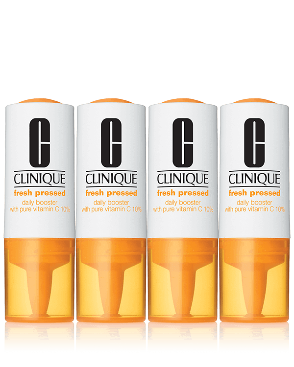 Clinique Fresh Pressed™ Daily Booster with Pure Vitamin C 10%, Foloseste impreuna cu moisturizerul tau favorit Clinique pentru a oferi o luminozitate instantanee aspectului pielii tale.