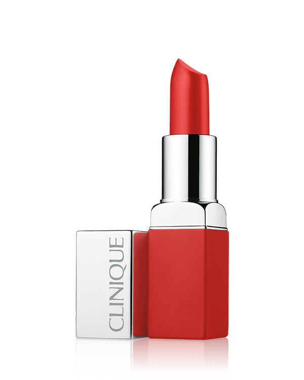 Clinique Pop™ Matte Lip Colour + Primer, Un impuls dramatic de culoare mata + primer, combinate intr-un singur produs cu acoperire completa.